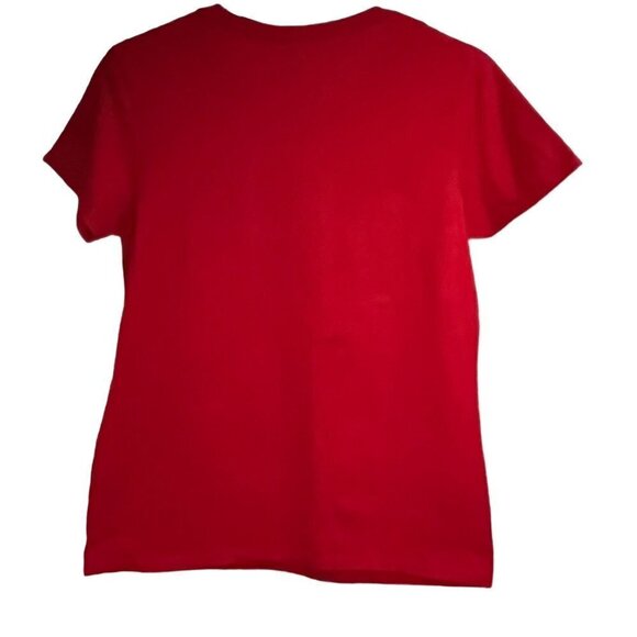 TeeFury Marvel Comics Iron Man Mashup Red Graphic T-Shirt 2XL Stretch Cotton New - Picture 2 of 3